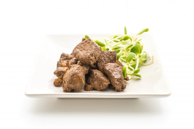 bistec de ternera con vegetales