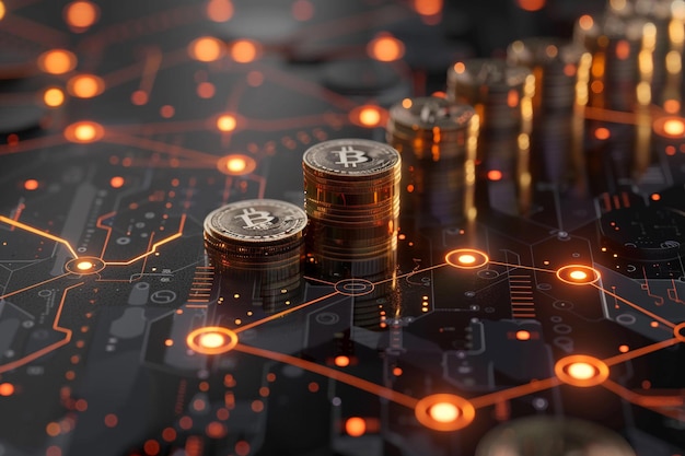 Bit coin stack en el seguimiento de las métricas de generación de leads a través de gráficos digitales