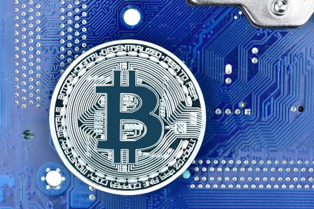 Bitcoin auf dem Motherboard