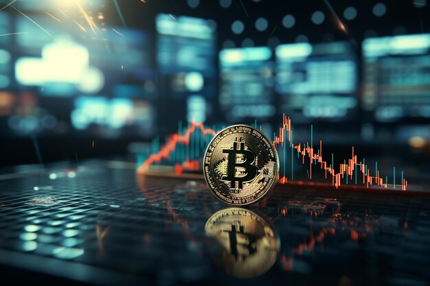 Bitcoin en el contexto del concepto de criptomoneda del mercado de valores