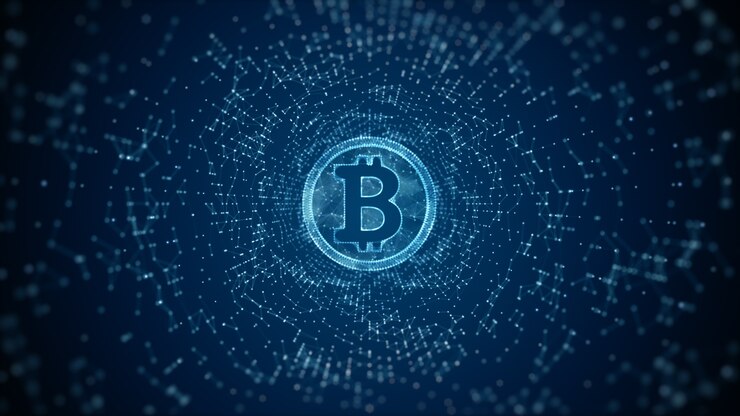 Foto bitcoin criptomoeda criptografia digital troca de dinheiro digital