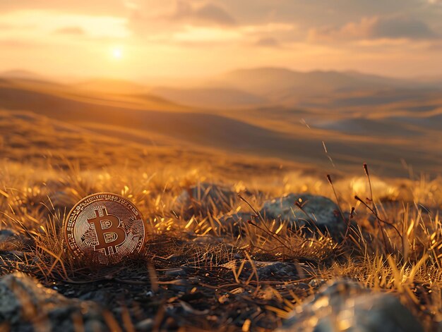 Foto bitcoin y crypto art wallpapers y conceptos digitales para los entusiastas financieros collaje 4k fullhd