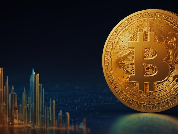 Bitcoin Crypto Fondo Bitcoin Bitcoin 3D Bitcoins Símbolo de Bitcoin (en inglés)