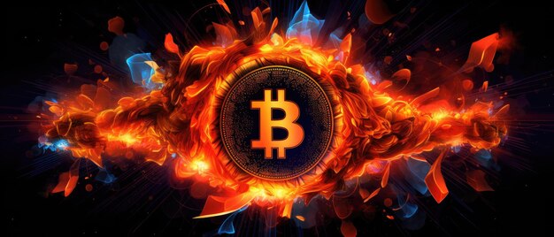 Bitcoin futuristische Kryptowährung