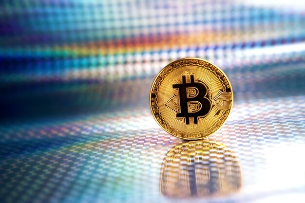 Bitcoin Konzept Hintergrund