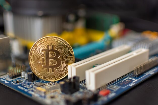 Bitcoin-Mining mit Computertechnologie