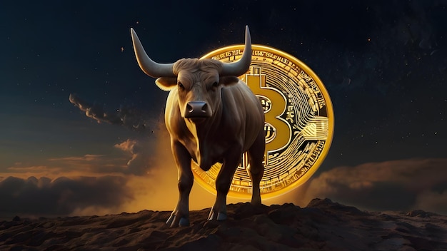 Bitcoin und Gold Bull Run gehen auf den Mond