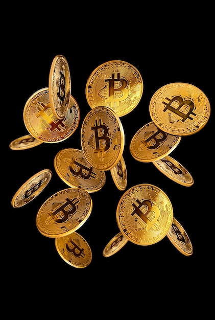 Bitcoins-Konzept