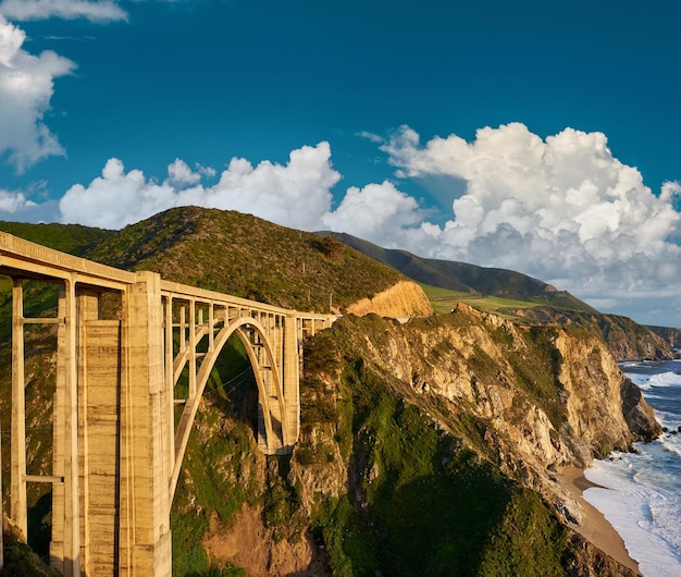 Bixby Creek Bridge am Highway 1 Kalifornien