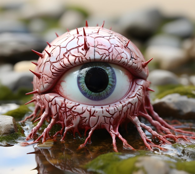 Foto bizarre monster039s ojo