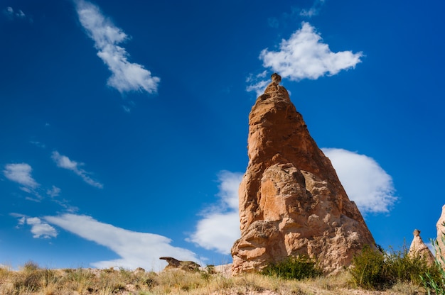 Bizzare rocas en Capadocia, Turquía