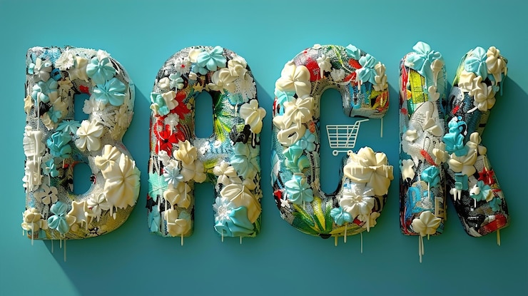 Foto black friday concept varios tipos de imágenes ia generativa