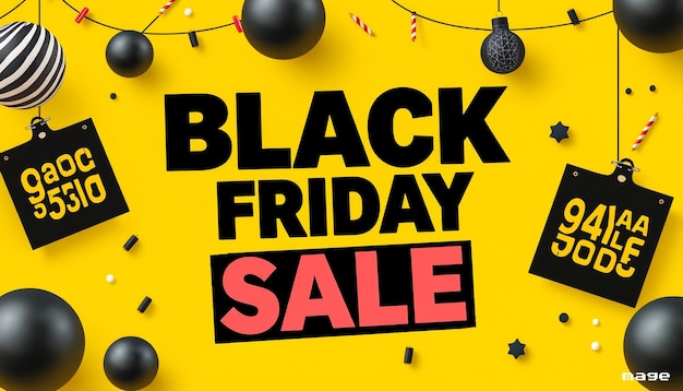Black Friday Design BIG SALE 50 de desconto modelo de design de inscrição Black Friday banner