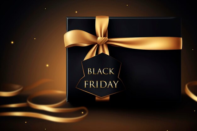 Black Friday Sale Design-Element für Verkauf oder Rabatt-Banner, Poster, Karten