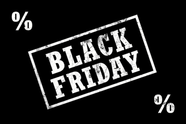 Black Friday Sale und Rabattbanner