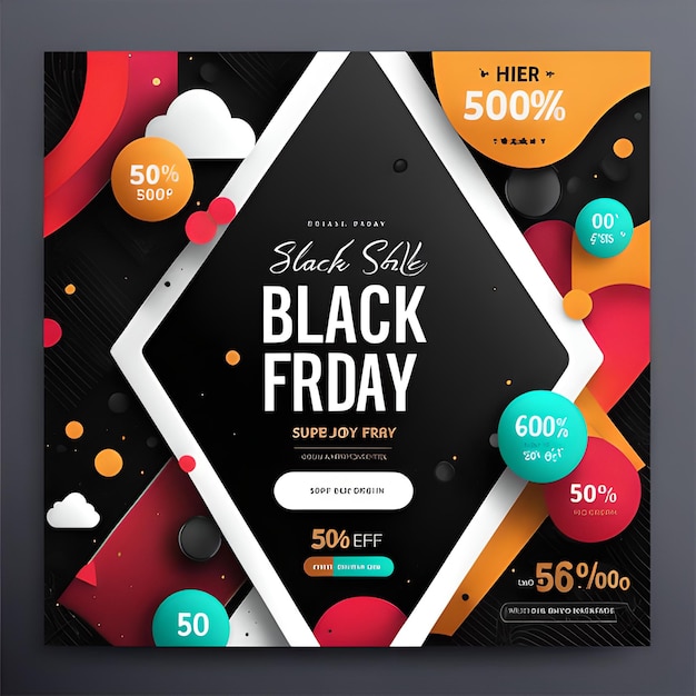 Black Friday-Verkaufsbanner