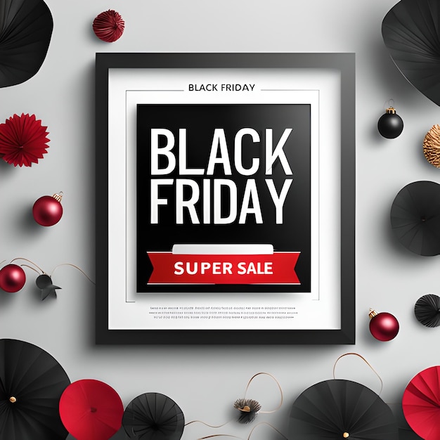 Black Friday-Verkaufsbanner