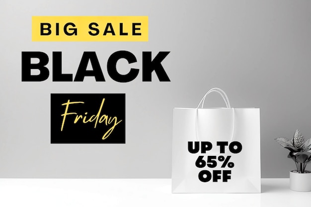 Foto black friday verkaufsvorlage lebendiger hintergrund für social media banner verkaufsangebot