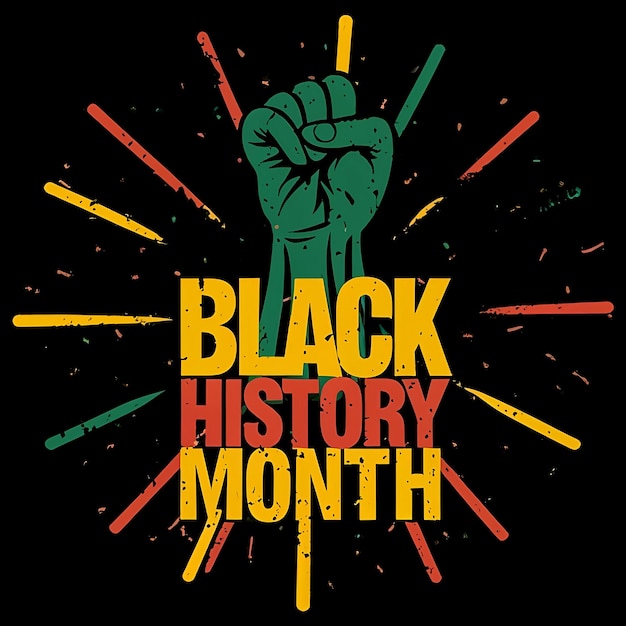 Black History Month Design Ai erzeugt