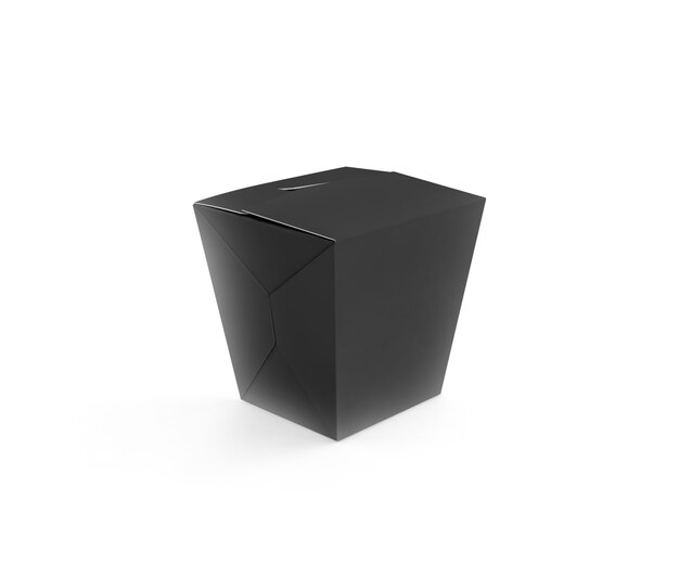 Black Wok Box-Modell