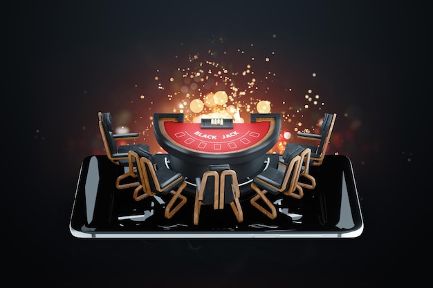 Blackjack online mesa de jogo de cartas blackjack no smartphone