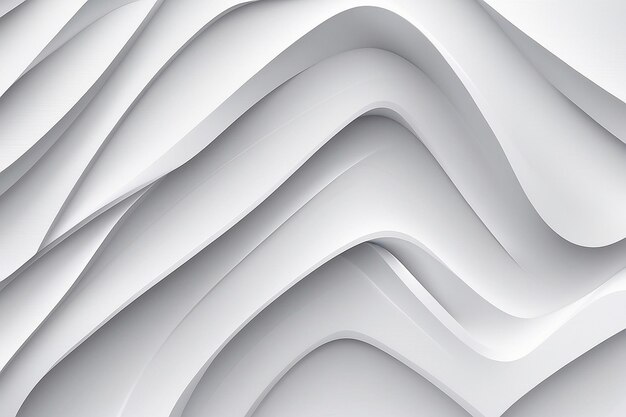 Foto blanco claro abstracto sutil vector fondo geométrico luz monótona superficie cóncava vacía estilo minimalista papel de pared ilustración 3d futurista