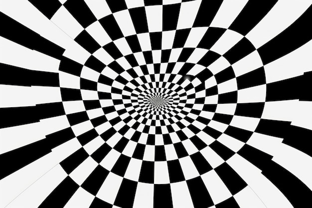 Blanco de patrón retro en espiral blanco