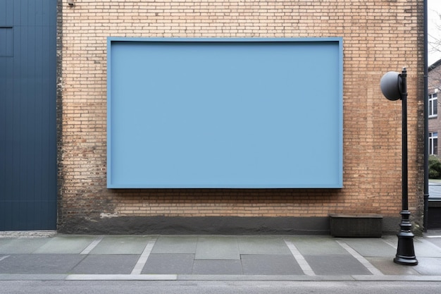 Blank Billboard Mockup