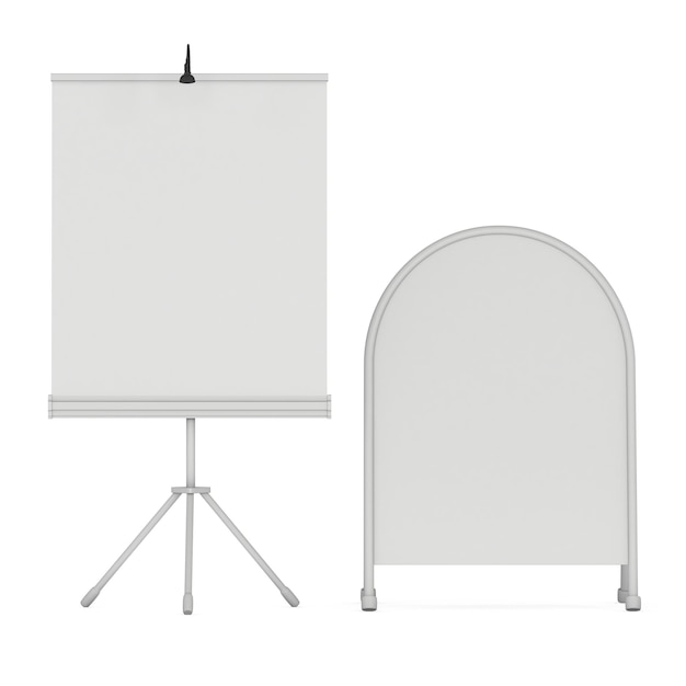 Blank Roll Up Expo Banner Standgruppe