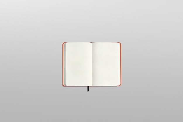 Blank White Book Mockup Foto