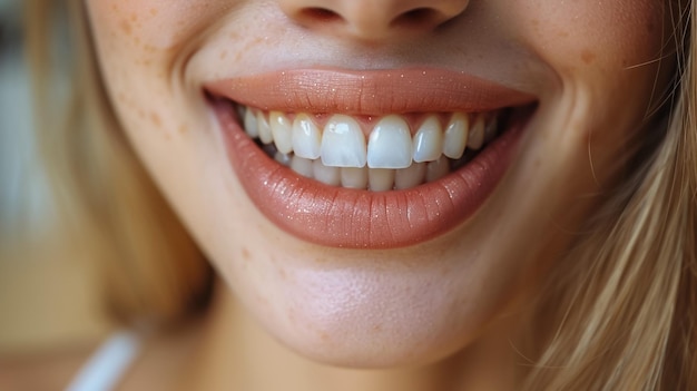 blanqueo tratamiento de blanqueo antes y después de la mujer dientes y sonrisa de cerca aislados en blanco