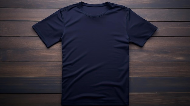 Blau-blaues T-Shirt