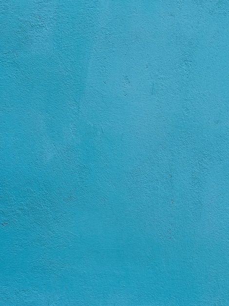 Blau gestrichene Betonwand - Oberflächenstruktur