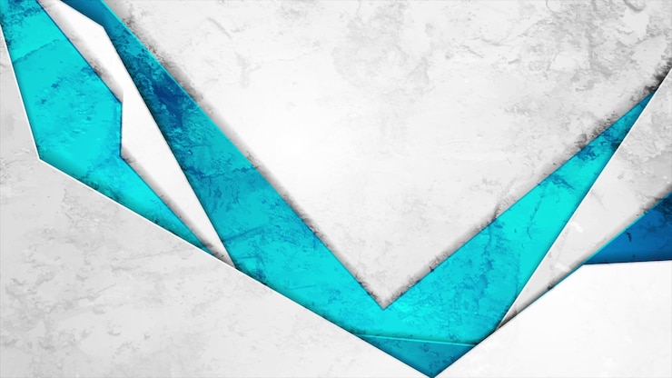 Foto blau-grau abstrakte geometrische grunge-unternehmenshintergrund