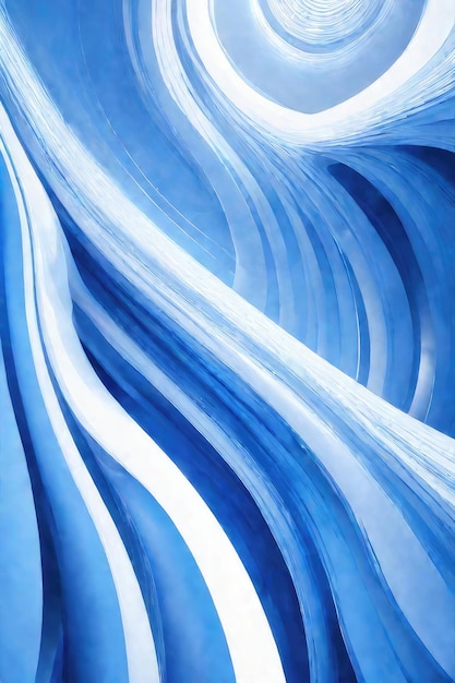Blau-weißer Abstrakt-Hintergrund