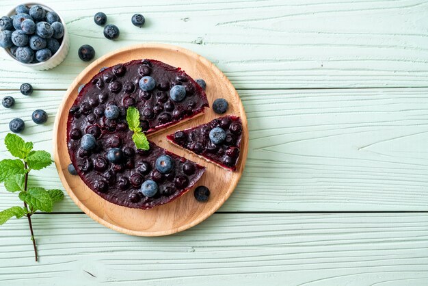 Blaubeerekäsekuchen