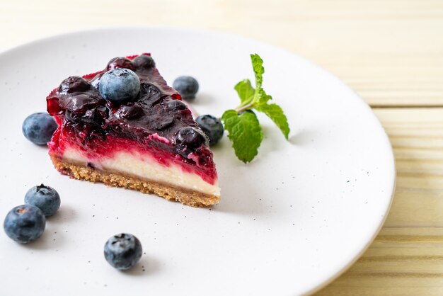 Blaubeerekäsekuchen