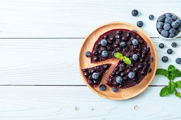 Blaubeerekäsekuchen