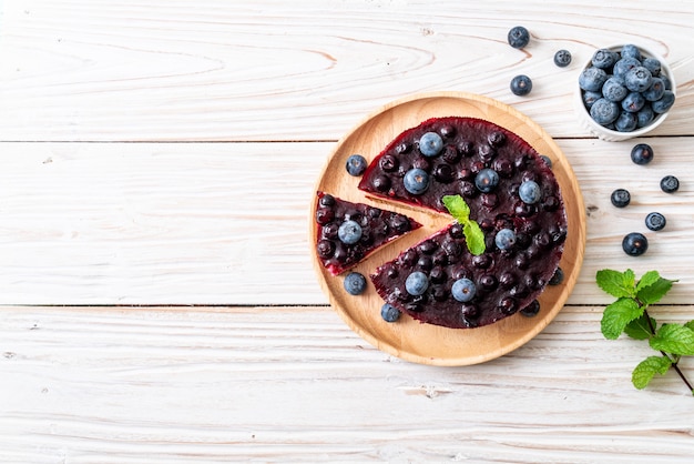 Blaubeerekäsekuchen