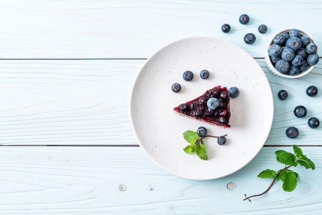 Blaubeerekäsekuchen