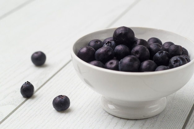 Blaubeeren in einer Schüssel