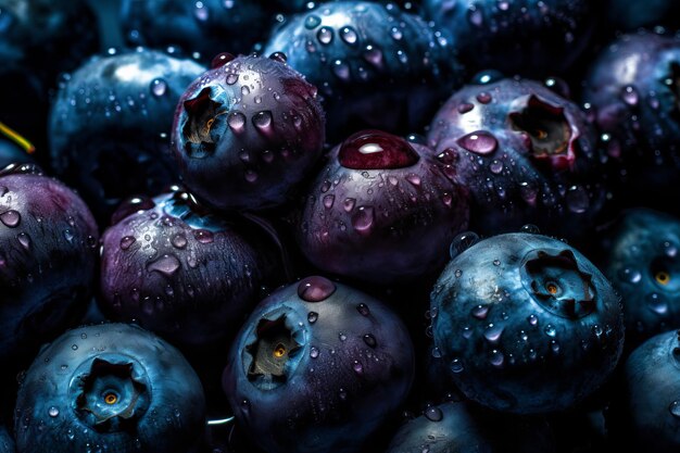 Blaubeeren sind eine großartige Quelle für Vitamin C.