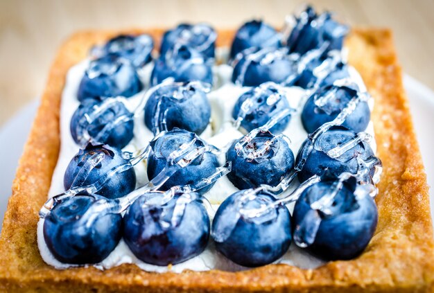 Blaubeerkuchen