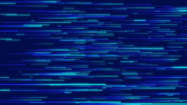 Blaue abstrakte radiale Linien geometrischer Hintergrund Datenfluss optische Faser