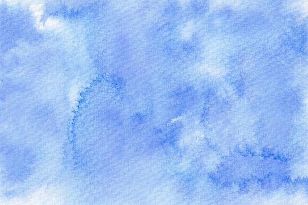 Blaue Aquarell Hintergrundtextur