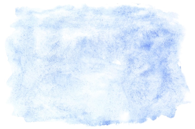 Blaue Aquarellpinselstriche können als Hintergrund verwendet werden