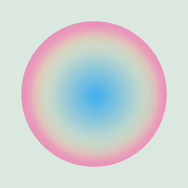 Blaue Aura-Gradient-Instagram-Highlight-Cover-Vorlage