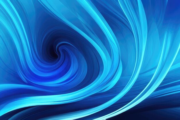 Blaue Bewegungen abstrakter Hintergrund