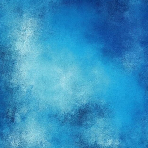 Foto blaue farbe abstrakter grunge-hintergrund generiert ai