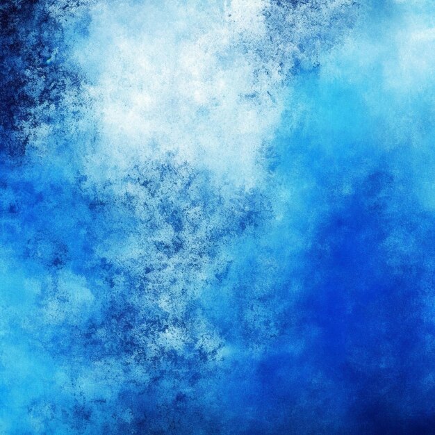 Foto blaue farbe abstrakter grunge-hintergrund generiert ai